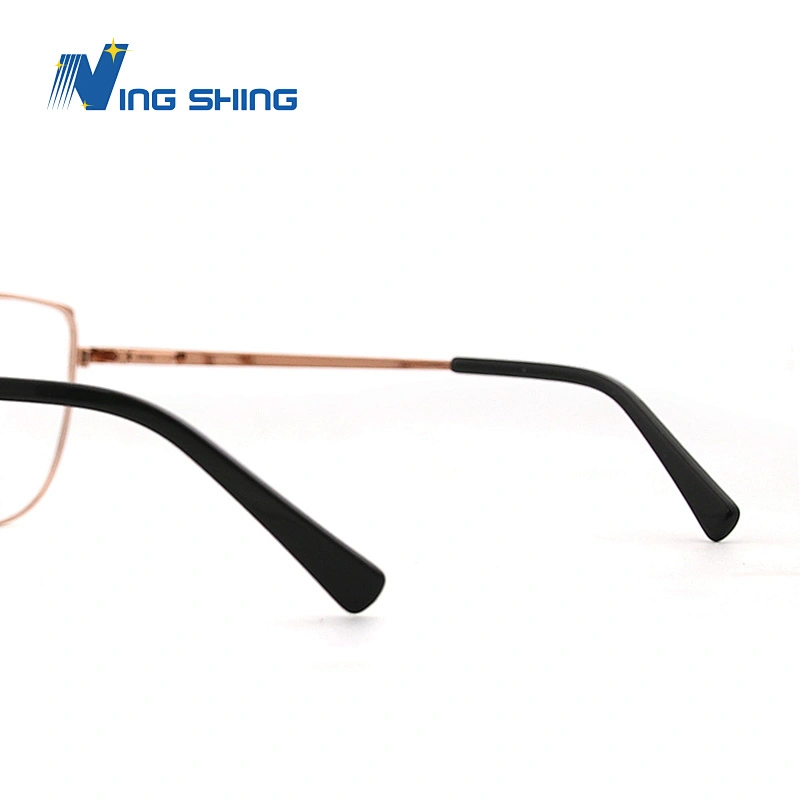 2020 New Arrival Glasses Optical Frame Half Fra Metal Frame Half Rim Designer Clear Lens Eye Glasses Frame oem eyeglasses frames