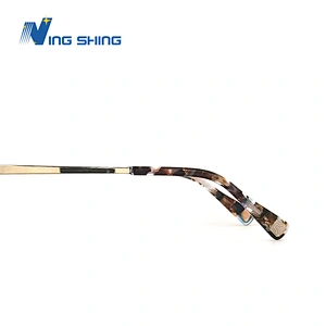 2019 NEW design Individual character color matching eyewear Fine lines  spectacle frame  Alloy Carve optical  glasses colorful