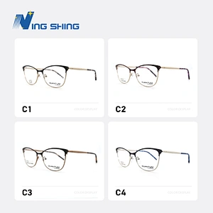 2019 NEW design Individual character eyewear Fine lines  spectacle frame  ultrafine Carve glasses colorful  Neutral