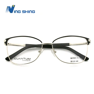 2020 New Arrival Glasses Optical Frame Half Fra Metal Frame Half Rim Designer Clear Lens Eye Glasses Frame oem eyeglasses frames