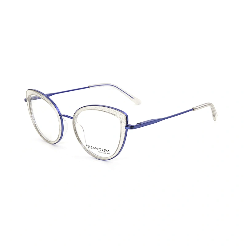 China Designer Custom Logo Acetate Optical Frames Cat Eye Glasses Eyeglasses for Ladies