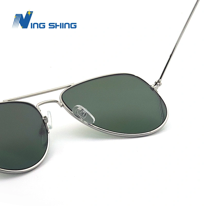 2020 New Arrival eyeglasses eyewear Fashion frames Pilot Ladies Sunglass plastic & brass frame and coated lens