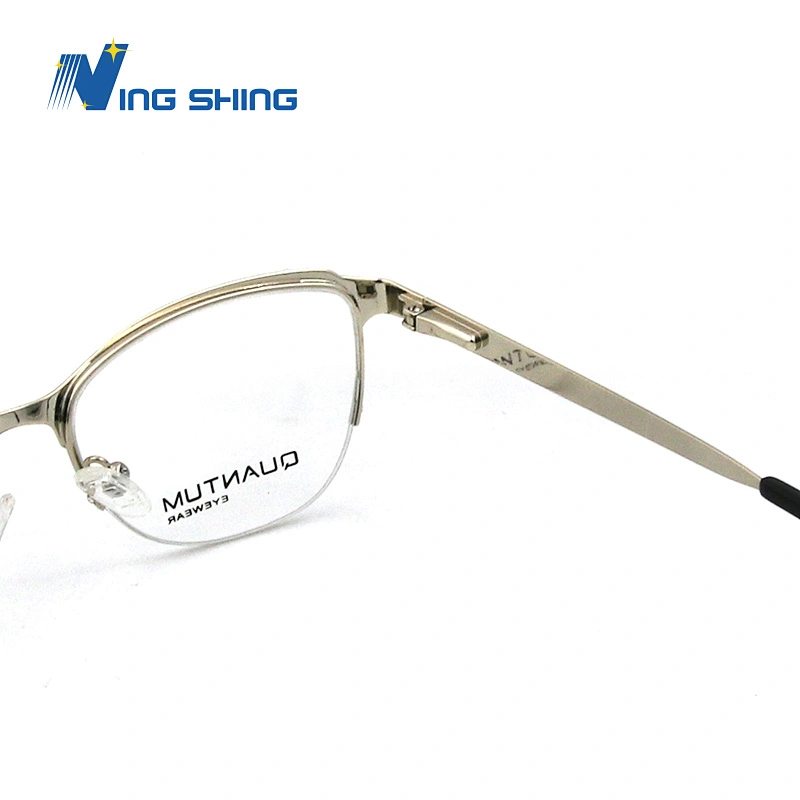 2020 New Arrival Glasses Optical Frame Half Fra Metal Frame Half Rim Designer Clear Lens Eye Glasses Frame oem eyeglasses frames