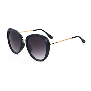 Wholesale Luxurious Fashionable Sun Glasses Plastic Trendy Uv Women Sunglasses