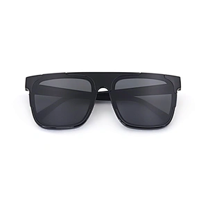 New Style Security High Quality Oversize Frame Pc Women Plastic Rectangle Sunglasses