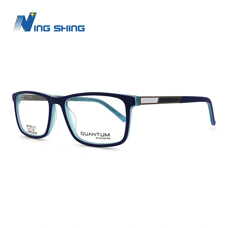 NEW arrival spring hinge acetate tip eyeglasses frame handmade acetate eyewear optical glasses spectacle frames metal temple