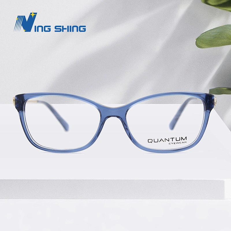 2019 NEW design eyewear Diamond-encrusted spectacle frame  Acetate Carve optical  glasses