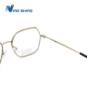 2020 New Arrival Glasses Optical Frame Half Fra Metal Frame Half Rim Designer Clear Lens Eye Glasses Frame oem eyeglasses frames