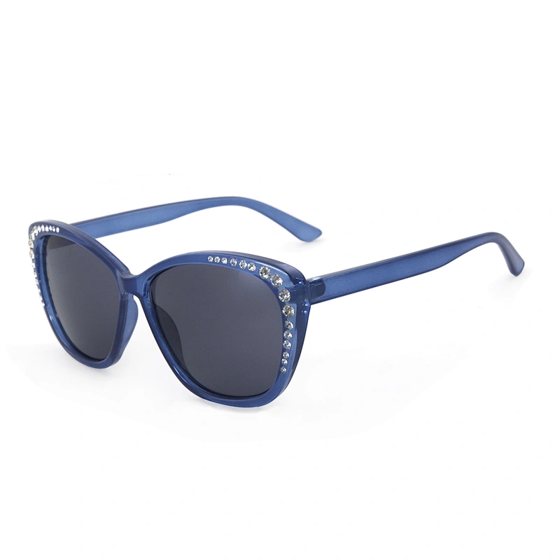 Wholesale Custom Fashion Trendy Uv400 Women Plastic Frame Sunglasses
