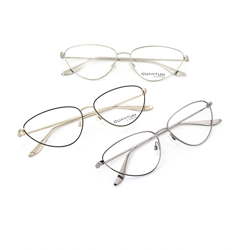 New Arrivals Morden for Women Ladies Eye Glasses Metal Eyeglasses Frame