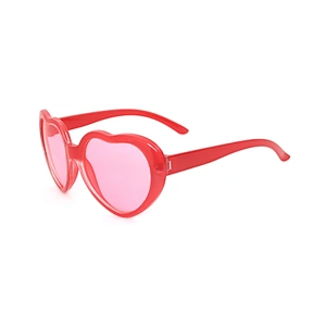 High Quality Kids Promotional Trendy Plastic Heart Sunglasses Sun Glasses