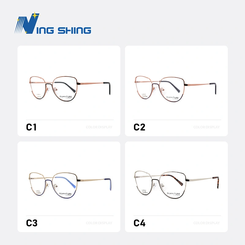 2020 New Arrival Glasses Optical Frame Half Fra Metal Frame Half Rim Designer Clear Lens Eye Glasses Frame oem eyeglasses frames