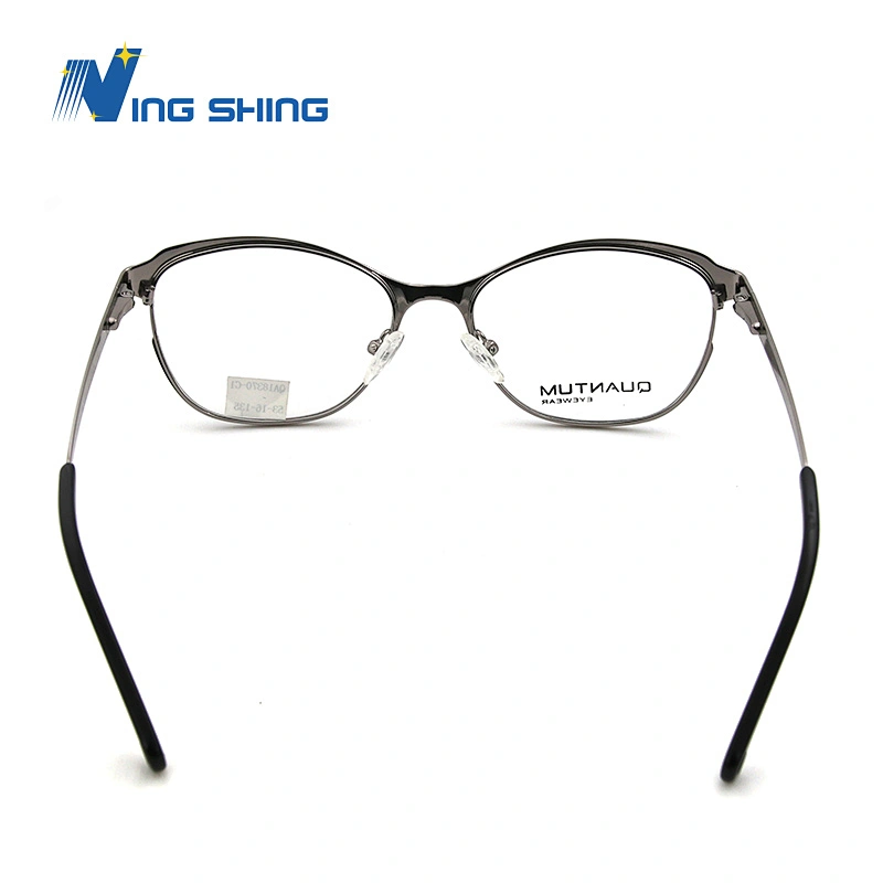 2020 New Arrival Glasses Optical Frame Half Fra Metal Frame Half Rim Designer Clear Lens Eye Glasses Frame oem eyeglasses frames