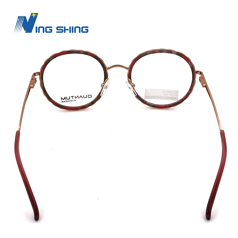 2019 NEW design Individual character Corrugated shape eyewear Fine lines  spectacle frame  ultrafine Carve glasses colorful