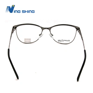 2020 New Arrival Glasses Optical Frame Half Fra Metal Frame Half Rim Designer Clear Lens Eye Glasses Frame oem eyeglasses frames