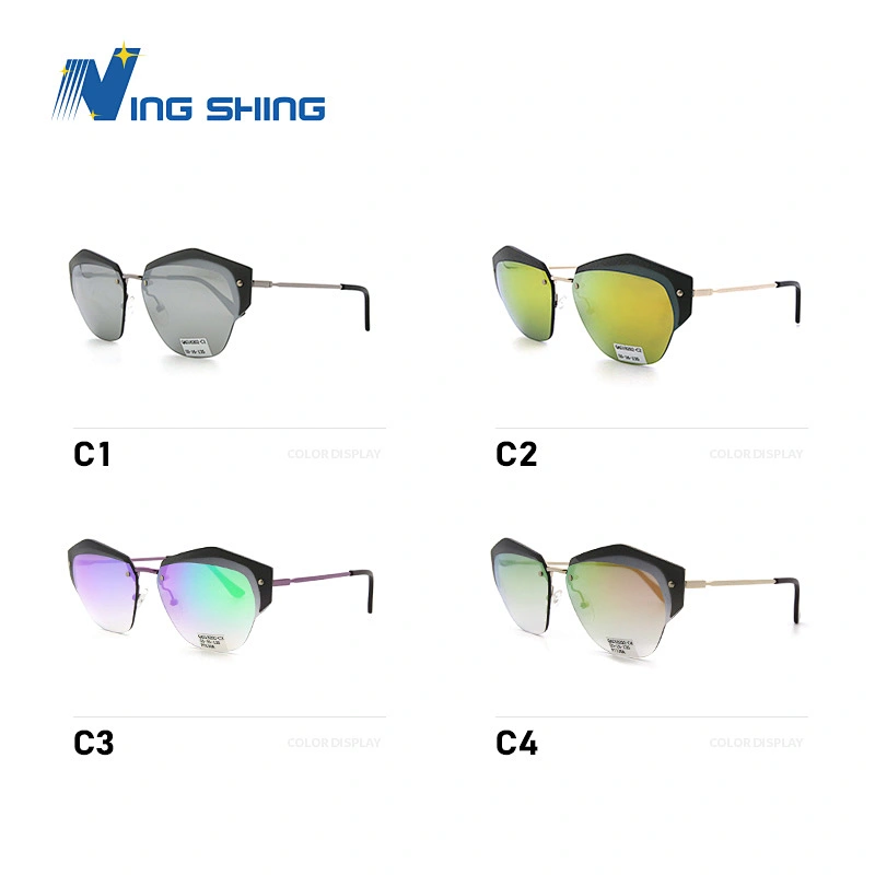 Ning Shing New polarized rimless frameless anti UV sunglasses eyewear eyeglasses Custom logo