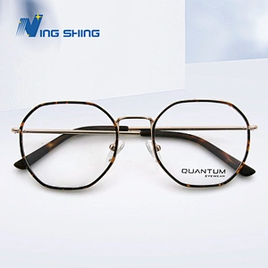 2020 New Arrival Glasses Optical Frame Half Fra Metal Frame Half Rim Designer Clear Lens Eye Glasses Frame oem eyeglasses frames