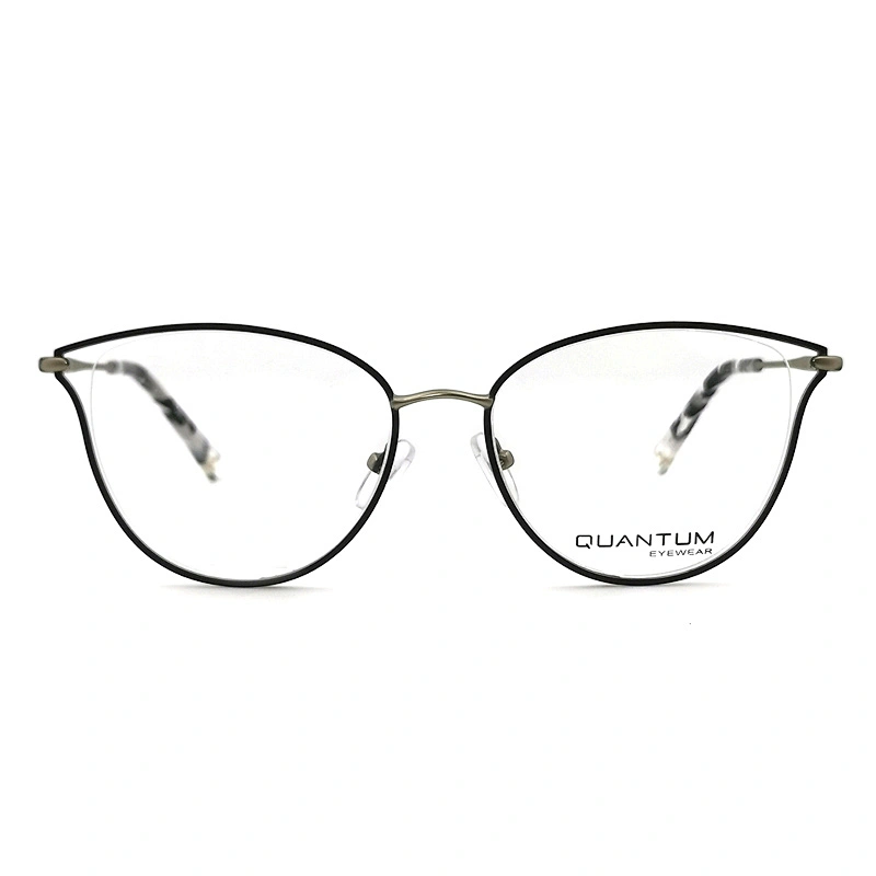 2020 New Arrival Glasses Optical Frame Half Fra Metal Frame Half Rim Designer Clear Lens Eye Glasses Frame oem eyeglasses frames