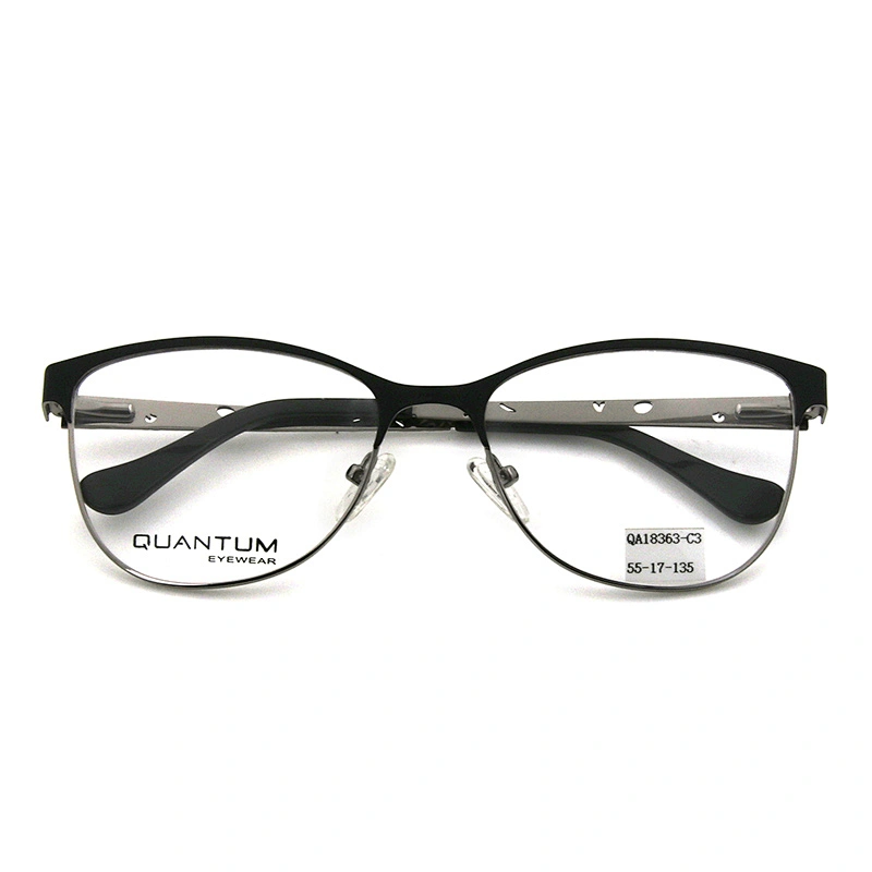 2020 New Arrival Glasses Optical Frame Half Fra Metal Frame Half Rim Designer Clear Lens Eye Glasses Frame oem eyeglasses frames