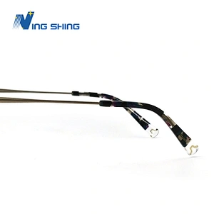 2020 New Arrival Glasses Optical Frame Half Fra Metal Frame Half Rim Designer Clear Lens Eye Glasses Frame oem eyeglasses frames