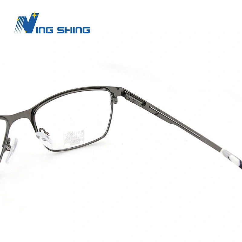 2020 New Arrival Glasses Optical Frame Half Fra Metal Frame Half Rim Designer Clear Lens Eye Glasses Frame oem eyeglasses frames