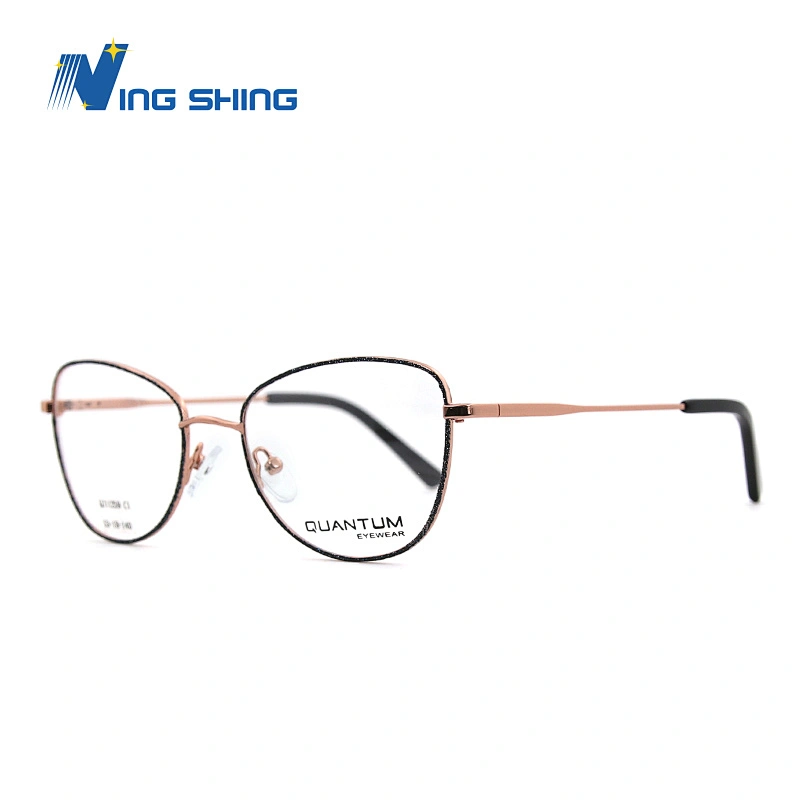 2020 New Arrival Glasses Optical Frame Half Fra Metal Frame Half Rim Designer Clear Lens Eye Glasses Frame oem eyeglasses frames