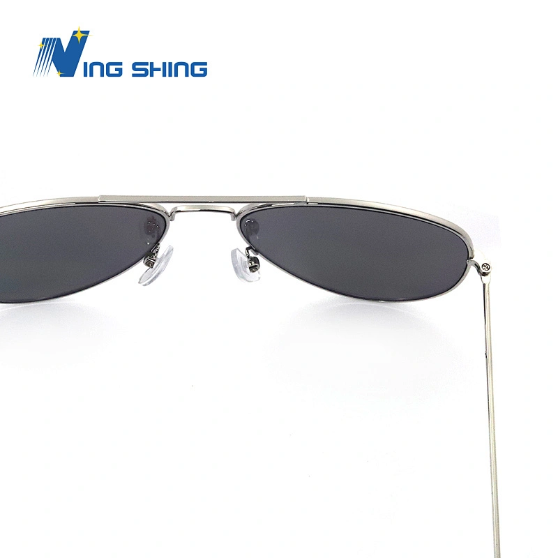 2020 New Arrival eyeglasses eyewear Fashion frames Pilot Ladies Sunglass plastic & brass frame and coated lens