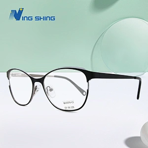 2020 New Arrival Glasses Optical Frame Half Fra Metal Frame Half Rim Designer Clear Lens Eye Glasses Frame oem eyeglasses frames
