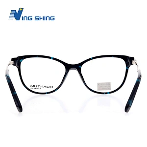 2019 NEW design eyewear for women Diamond-encrusted spectacle frame  Acetate Carve optical  glasses
