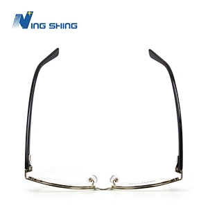 NingShing new arrival metal half rim optical frames sunglasses magnetic Clip On frame eyewear eyeglasses