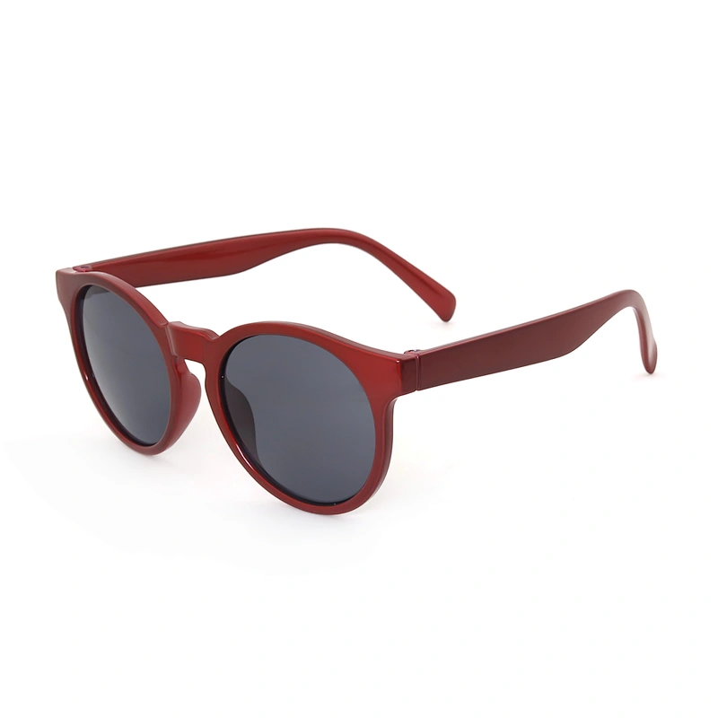 High Quality Multicolored Fashion Kids Cute Plastic Round Uv400 Sunglasses