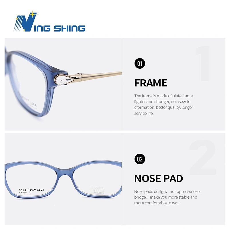 2019 NEW design eyewear Diamond-encrusted spectacle frame  Acetate Carve optical  glasses