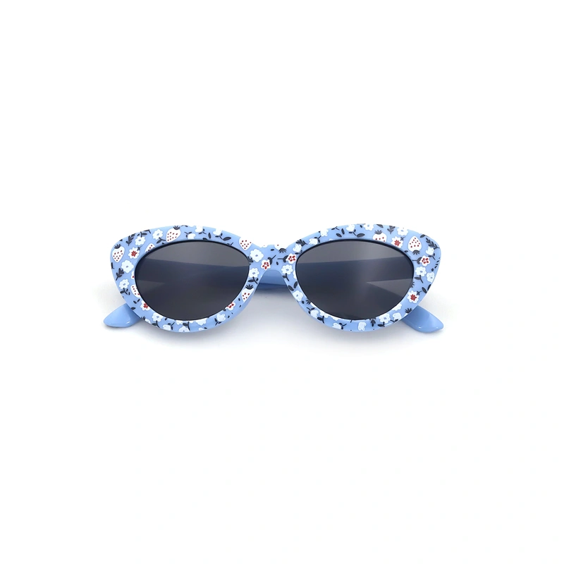 Hot Selling Trendy Kids Plastic Frame Uv400 Cat Eye Sunglasses Sun Glasses