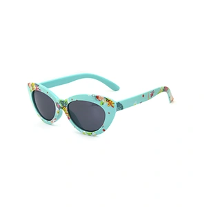 Little Kids Boys and girls Cute Cat Eye Vintage Plastic Frame UV400 Sunglasses