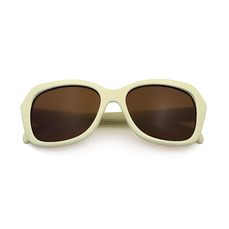 Fashionable New Style Security Plastic Round Oversized Plastic Mens Sunglasses