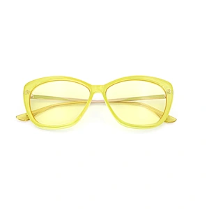 Hot Selling Premium Custom Wholesale Colored Square Plastic Pc Sunglasses