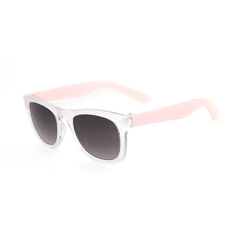 Multicolored Kids Plastic Square Uv Sunglasses Sun Glasses for Girls
