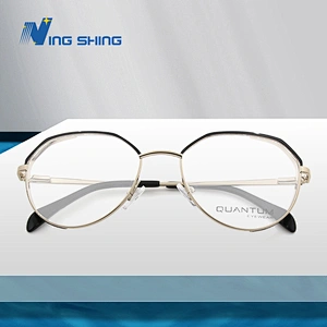 20192020 New Arrival Durable ladies Eyewear Metal Frame Half Rim Designer Clear Lens Eye Glasses Framemen optical frame
