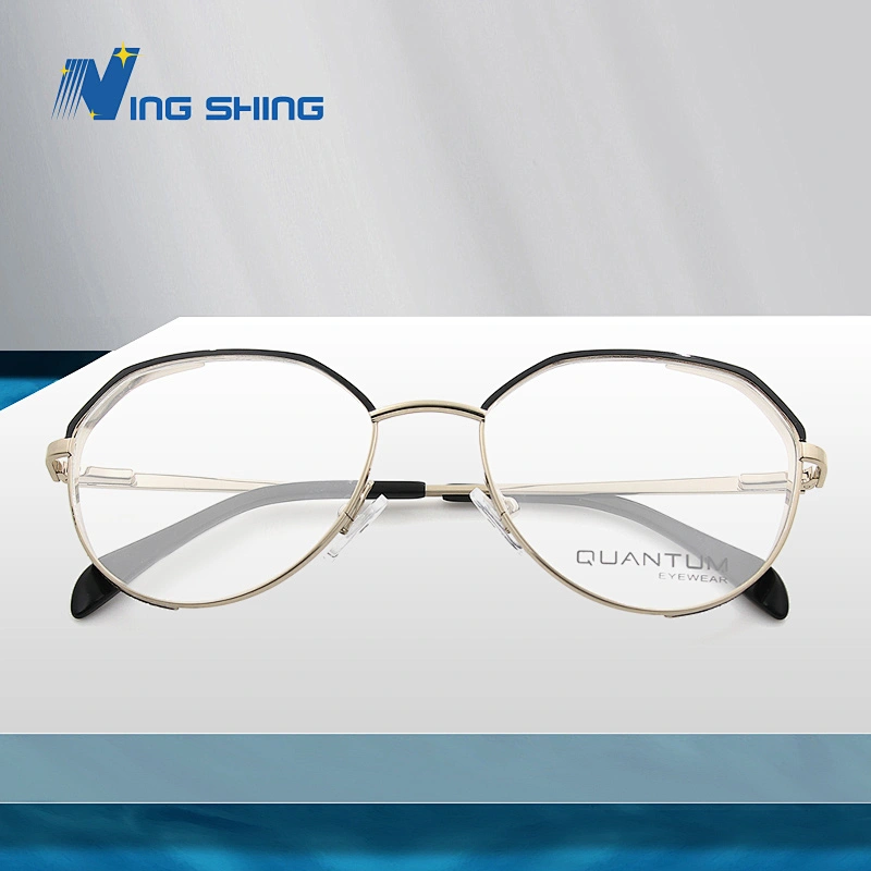 20192020 New Arrival Durable ladies Eyewear Metal Frame Half Rim Designer Clear Lens Eye Glasses Framemen optical frame
