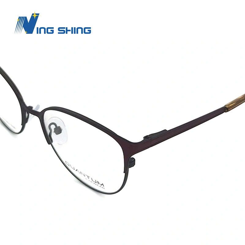 2019 NEW design eyewear Fine lines  spectacle frame  Alloy Carve optical  glasses Ultra-thin metal