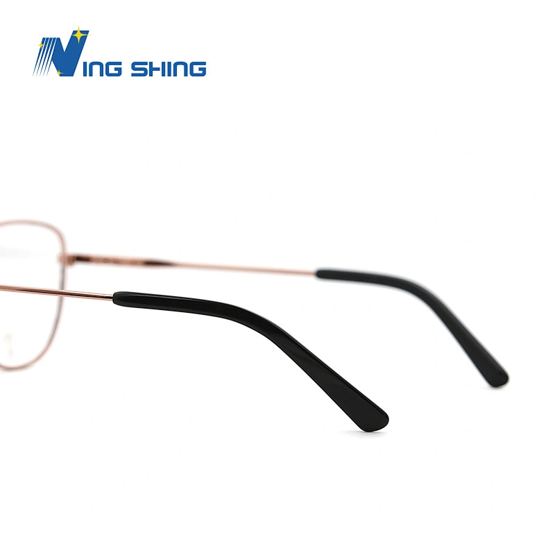 2020 New Arrival Glasses Optical Frame Half Fra Metal Frame Half Rim Designer Clear Lens Eye Glasses Frame oem eyeglasses frames