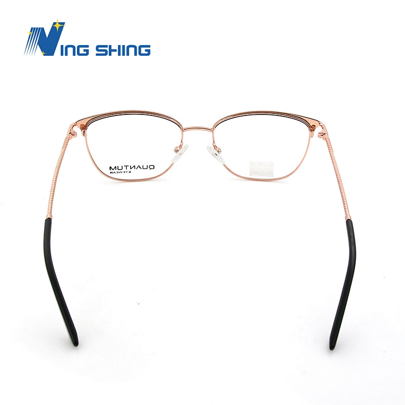 2020 New Arrival Glasses spring hinge Optical Frame Metal Frame full Rim AC Lens oem eyeglasses frames