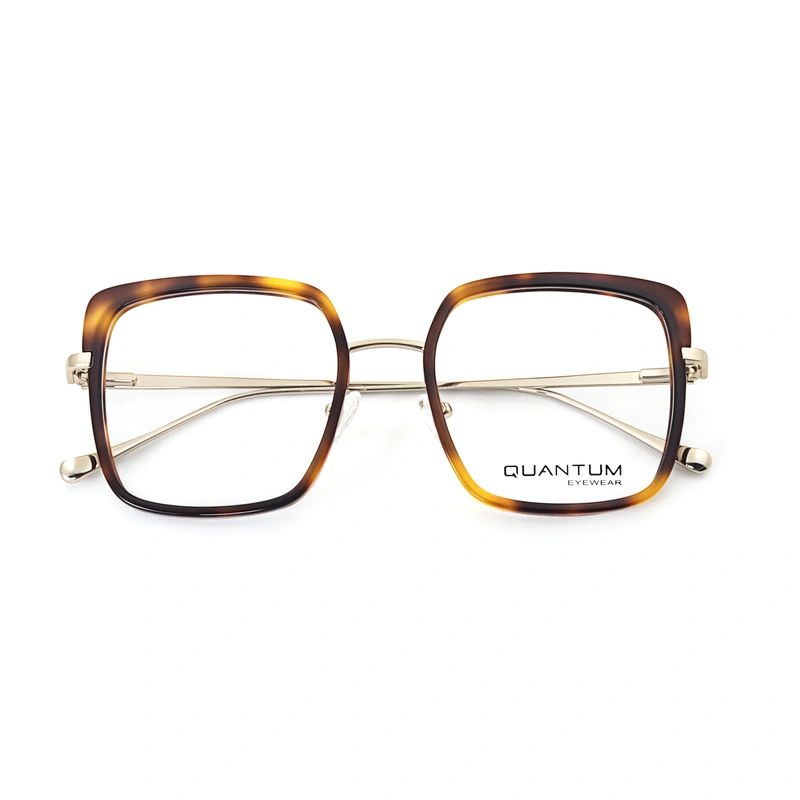Stylish Safety Square Full Rim Optical Frames Eye Glasses for Ladies