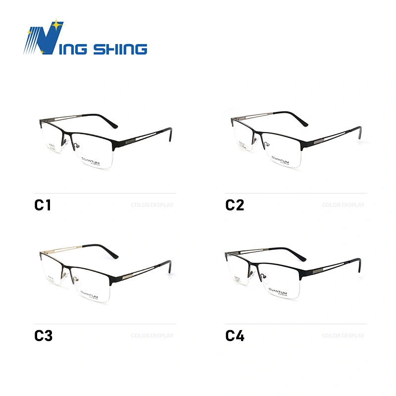 2020 NingShing Magnetic Clip On optical frames metal eyewear fast change sunglasses polarized  anti blue ray