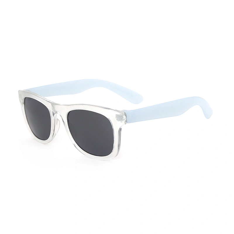 Multicolored Kids Plastic Square Uv Sunglasses Sun Glasses for Girls