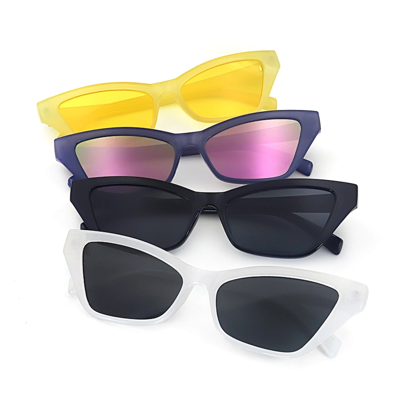 Competitive Price Trendy Frame Vintage 2020 Women Children Plastic Sunglasses