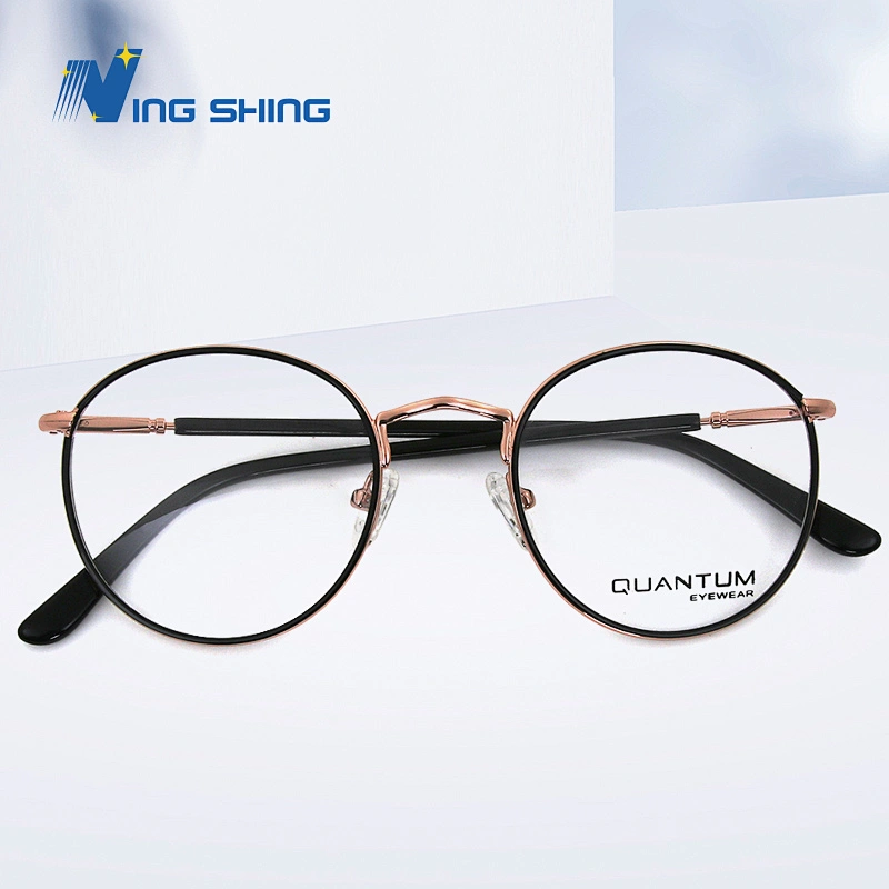 2020 New Arrival Glasses Optical Frame Half Fra Metal Frame Half Rim Designer Clear Lens Eye Glasses Frame oem eyeglasses frames