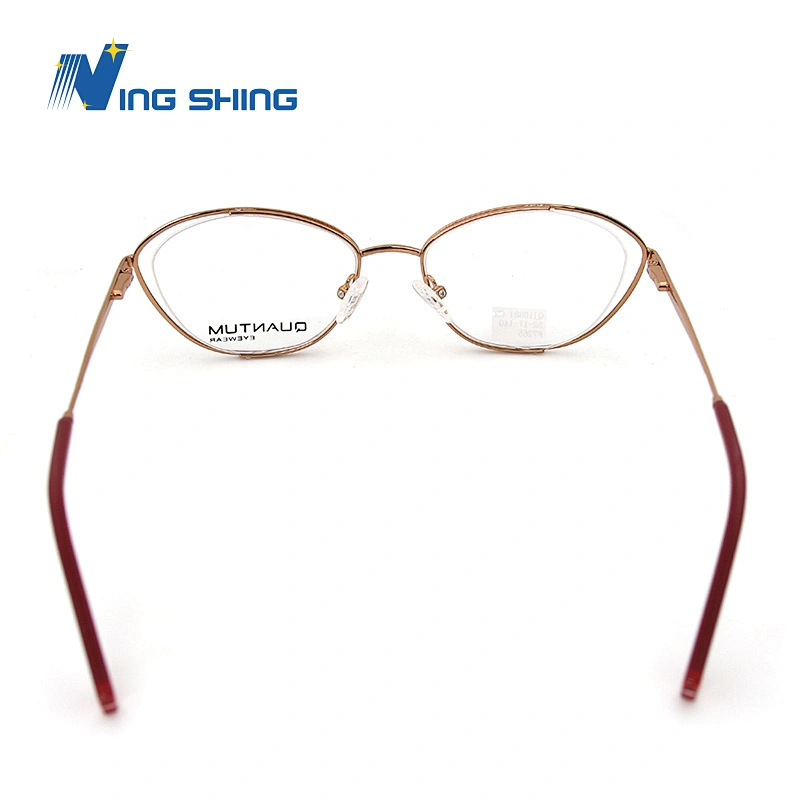 20192020 New Arrival Durable ladies Eyewear Metal Frame Half Rim Designer Clear Lens Eye Glasses Framemen optical frame