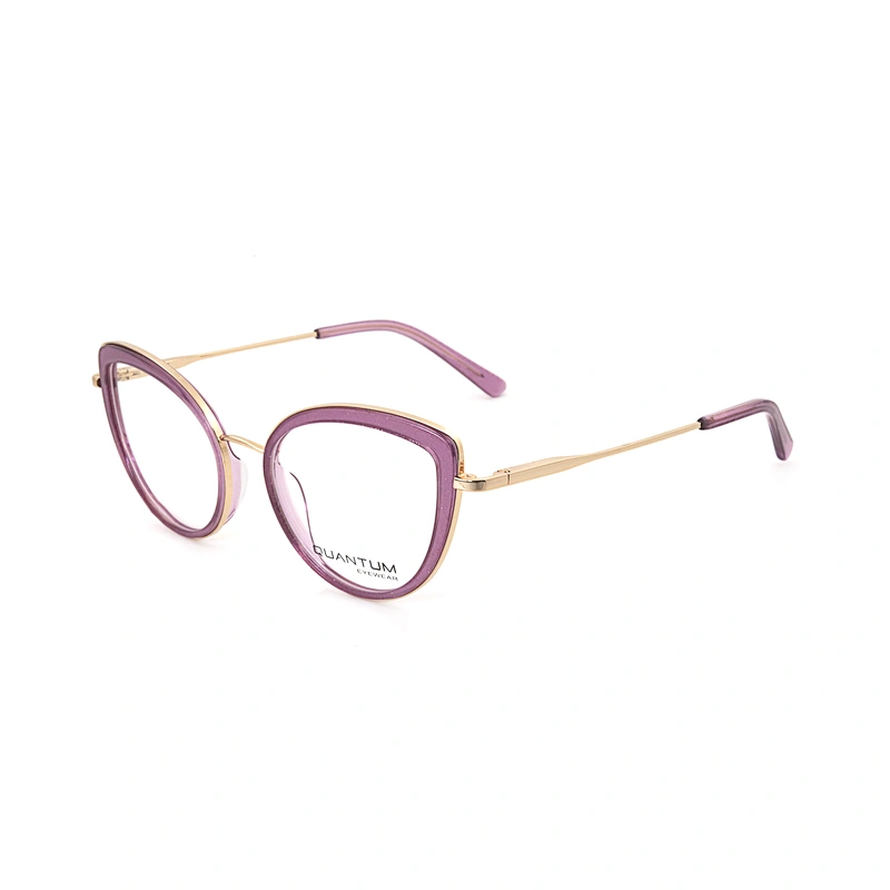 China Designer Custom Logo Acetate Optical Frames Cat Eye Glasses Eyeglasses for Ladies