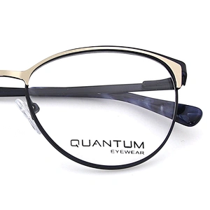 2020 New Arrival Glasses Optical Frame Half Fra Metal Frame Half Rim Designer Clear Lens Eye Glasses Frame oem eyeglasses frames